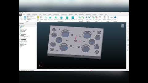 Powermill Automotion 2d plate finished by 3d toolpath macro programming