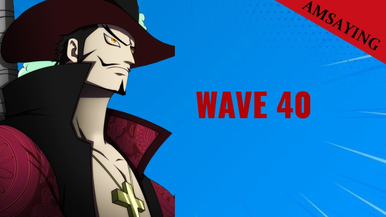[WAVE 40] Getting wave 40 with Mihawk l All Star Tower Defense