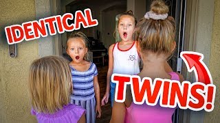 FIRST TIME MEETING OUR TWIN SISTERS! 😳  (emotional)