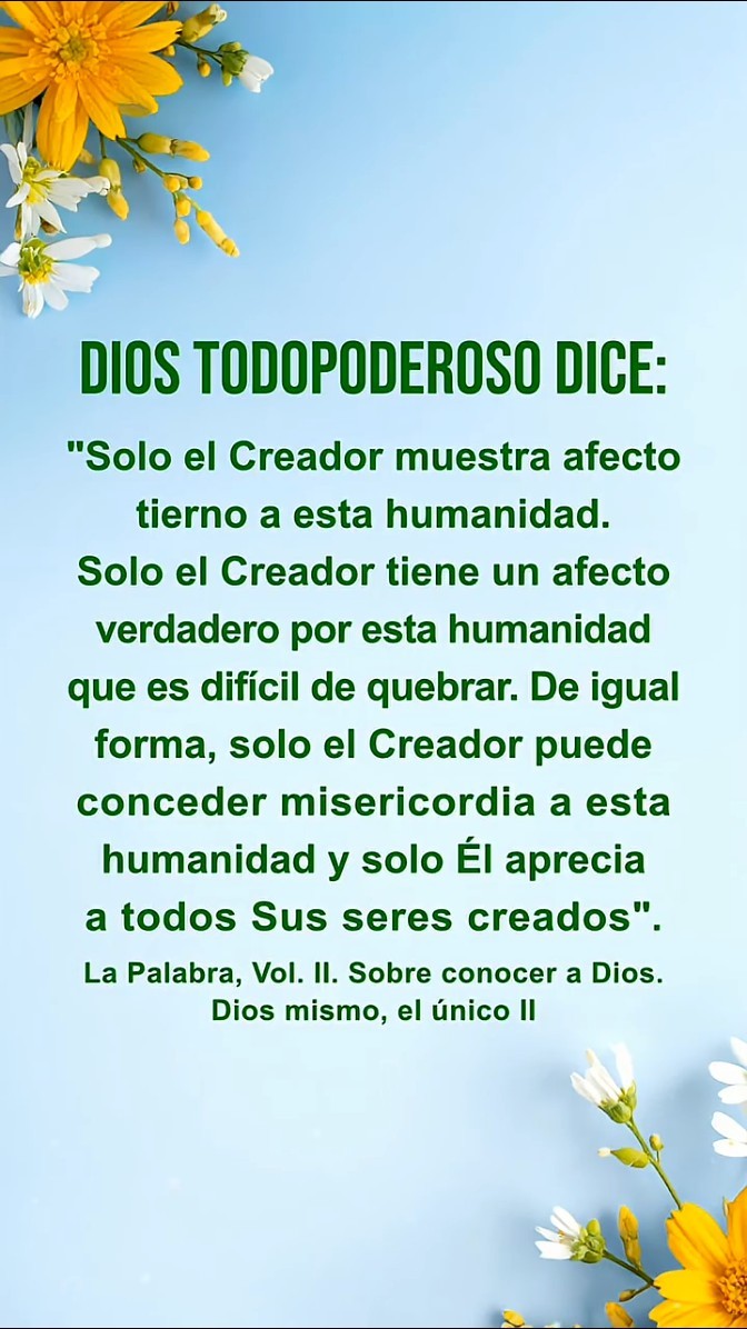 Palabras directamente de Dios
