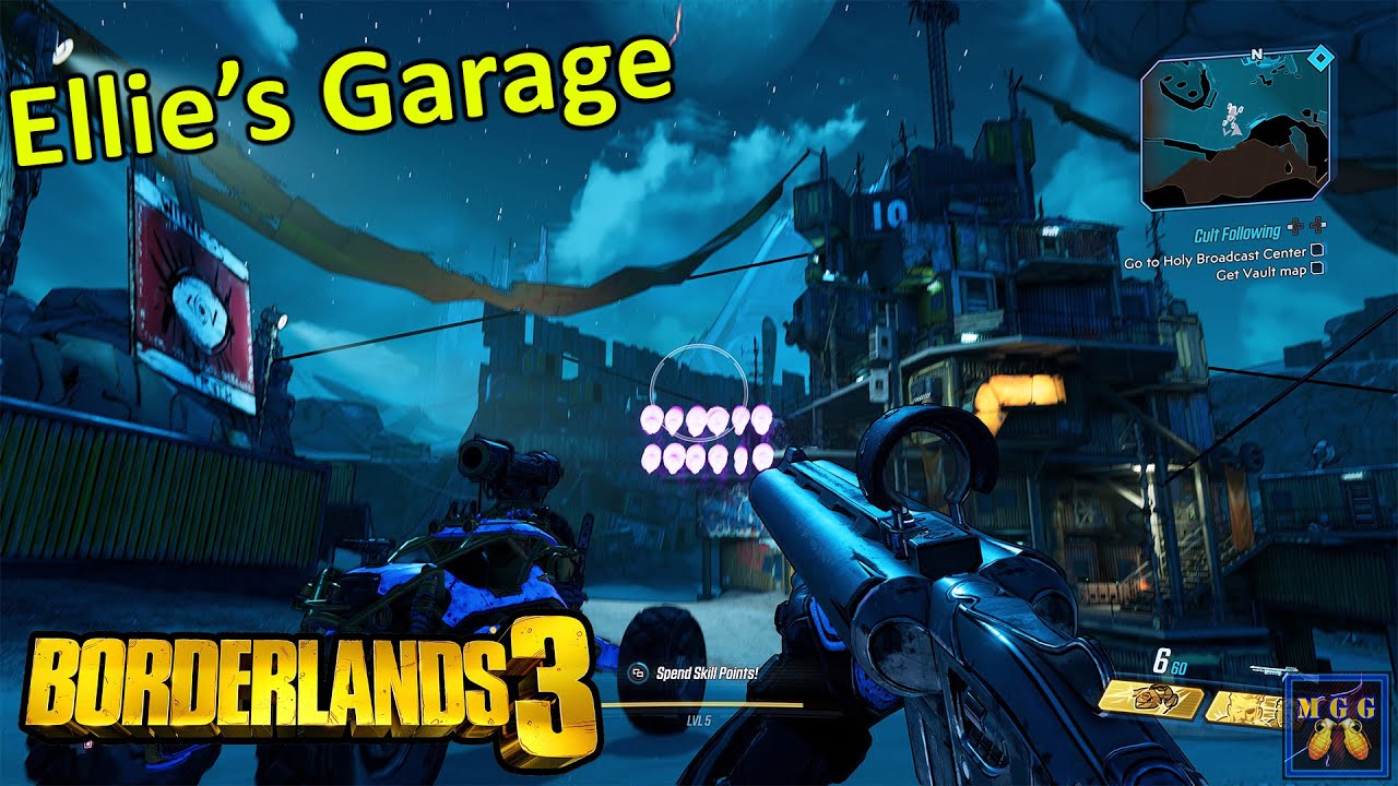 Ellie's Garage and a Bounty Borderlands 3 Episode 3 YouTube