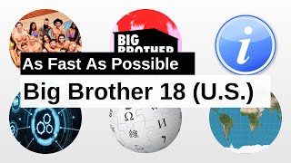 Big Brother 18 (U.S.) As Fast As Possible