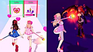 Magical Girl Run 💃🔥 screenshot 1