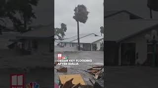 Cedar Key flooding after Idalia