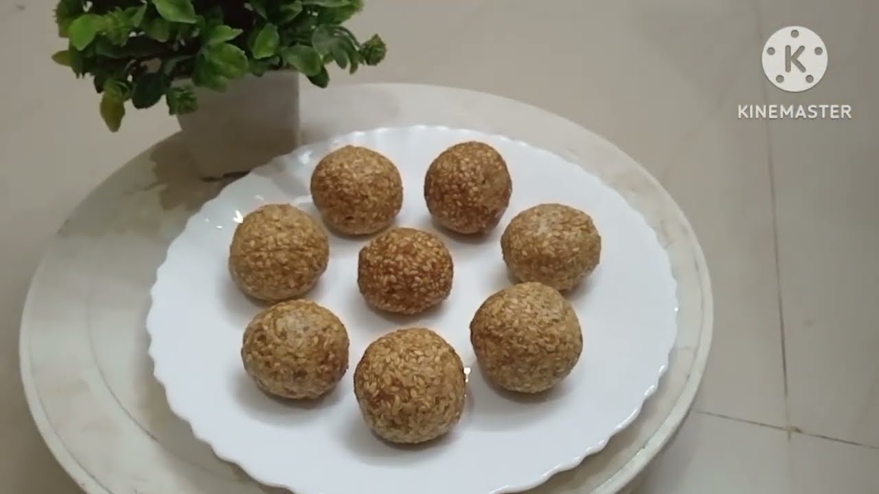 Til ke laddu recipe | Instant til Gud ke laddu  