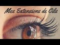 Mes extensions de cils 