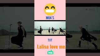 TXT dancing to LALISA by Lisa...fan edit..