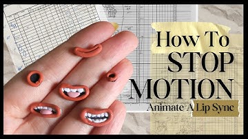 How To Stop Motion Animate A Lip Sync