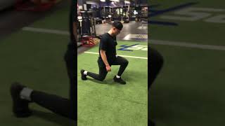 Isometric Hold Split Squat with Soleus Raise
