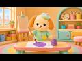 Puppy Painter Mixes Colors | Tiny Helper Town Nursery Rhyme