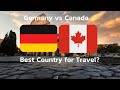 Germany vs. Canada Which Country is Best for Travel? | Nabeel Irshad