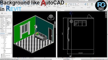 Background Like AutoCAD in Revit | How to change Revit Background (Workspace) | Revit tutorial