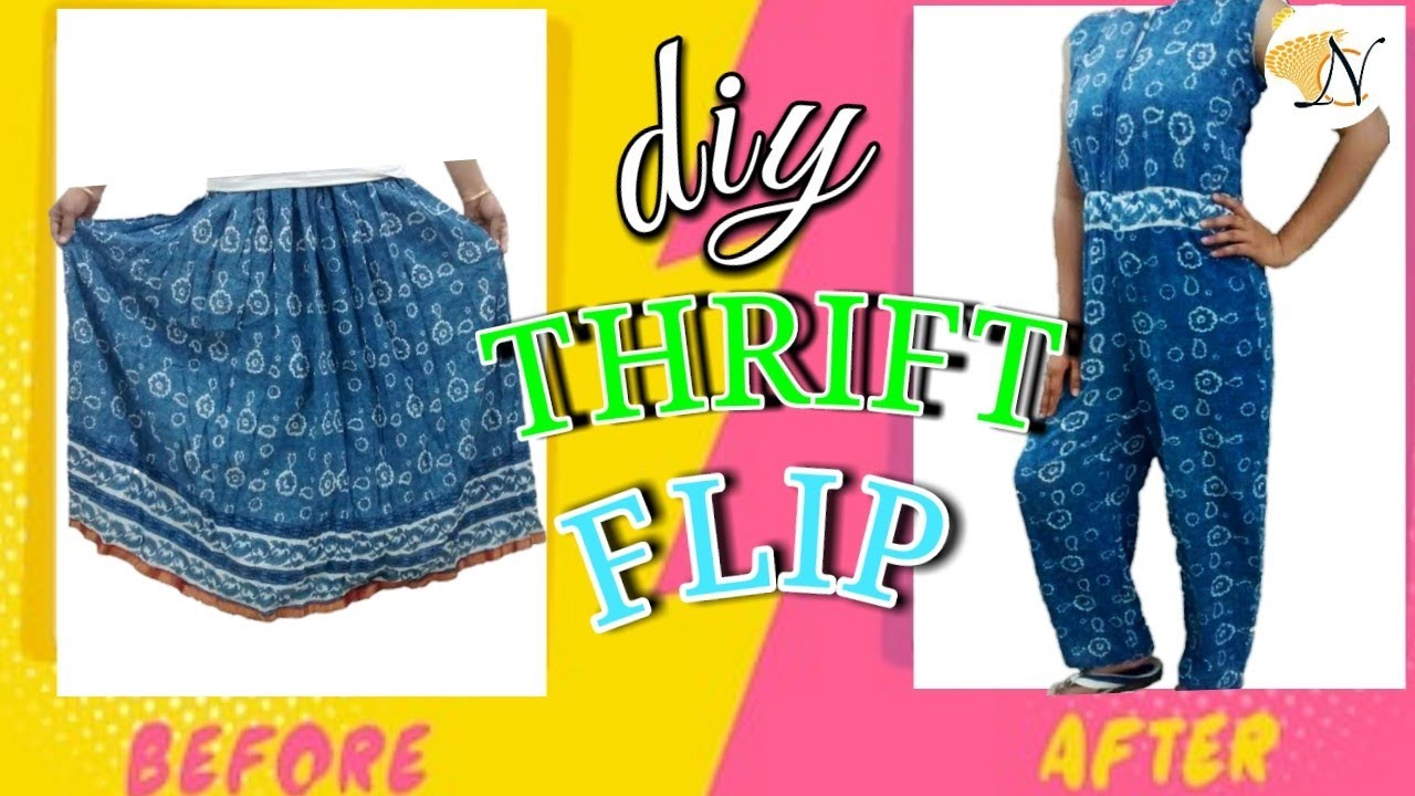 diy thrift flip skirt Reuse old skirt, Convert Skirt Into party dress