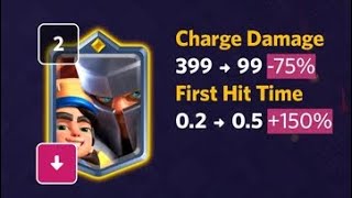 WIP Balance changes of Clash Royale June season 2024. #clashroyale #balancechanges