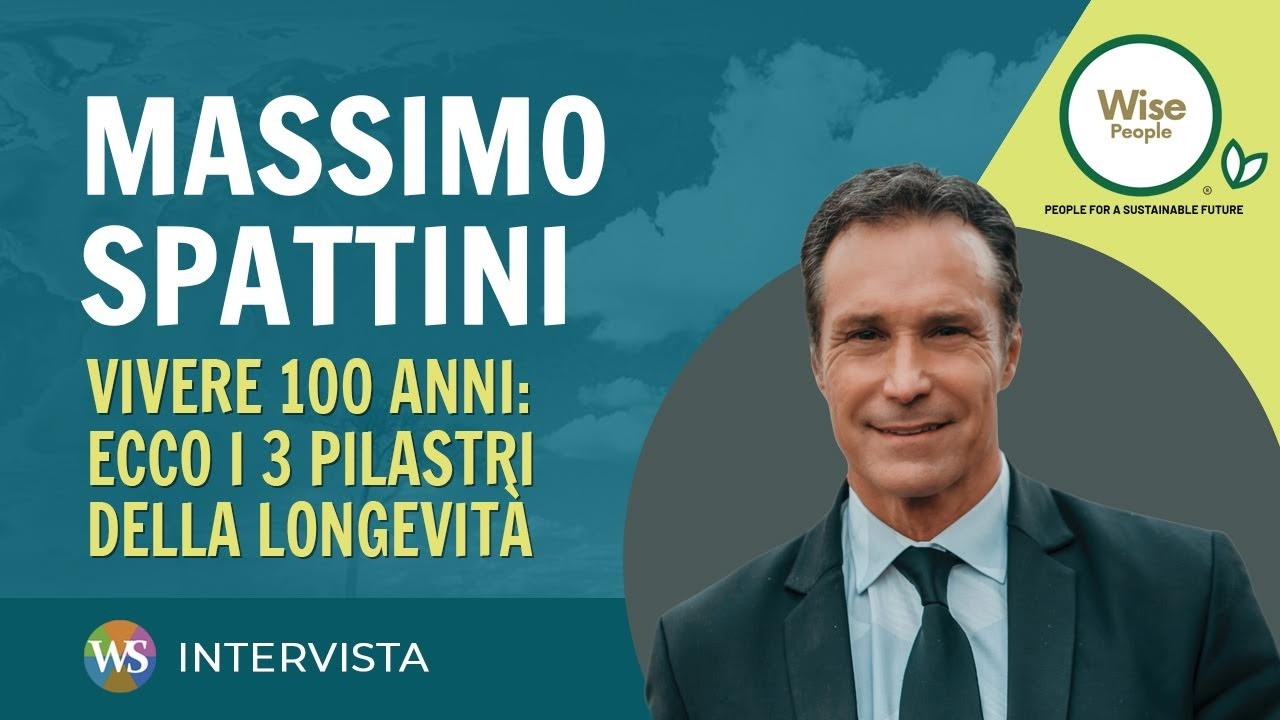 Vivere 100 anni: ecco i 3 pilastri della longevità secondo Massimo Spattini