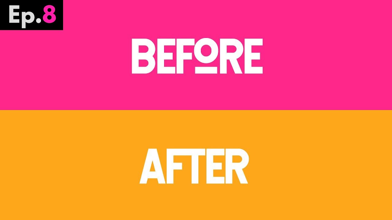Before & After Graphic Design Masterclass (The WINNING Formula) Before/After Graphic Design Ep8