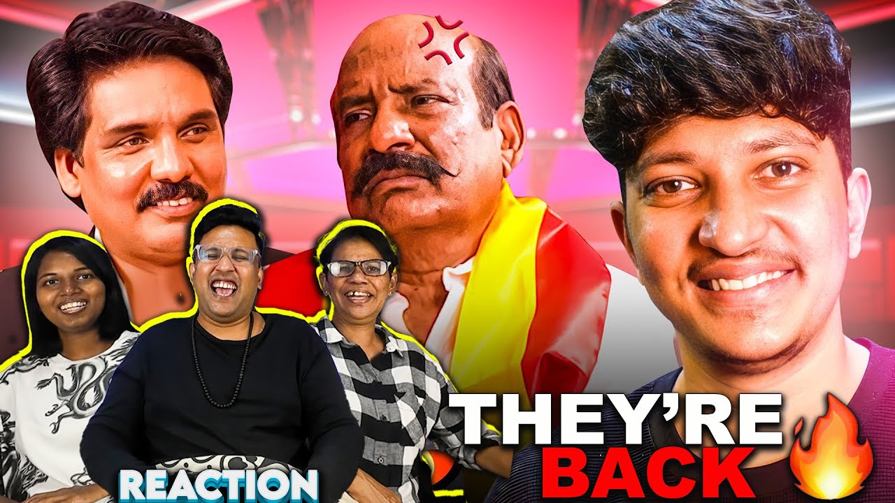 திரும்பி வந்துட்டேன்னு சொல்லு 🔥 😎Mukthar - Kamatchi Naidu RE-Reaction  | Ramstk Family -JK-