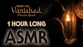 [ ASMR 1 Hour ] Whisper Gameplay | Rain & Thunderstorm Sounds | Vanished Puzzle Quest | Part 1 & 2