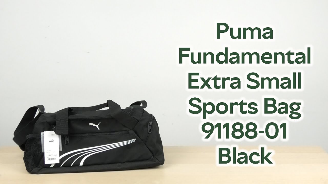 Розпаковка Puma Fundamental Extra Small Sports Bag 91188-01 Black