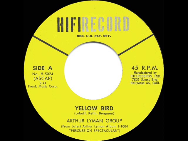 ARTHUR LYMAN GROUP - Yellow Bird