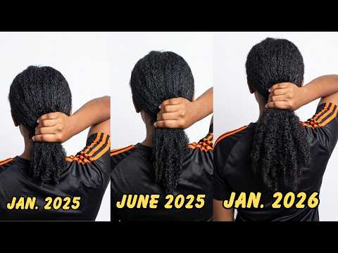 How I grew my Hair in 1 year using this simple 5 step Routine