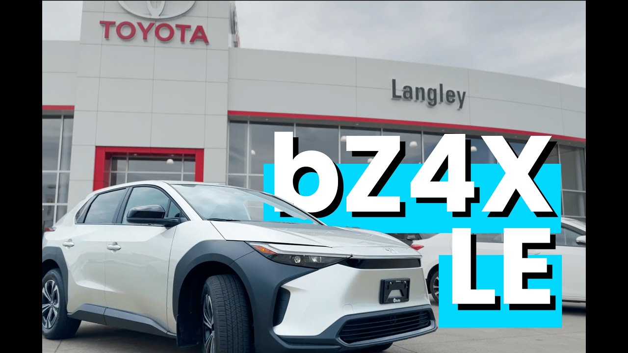 2024 bZ4X LE FWD - Quick Walk Around @ Langley Toyota - YouTube