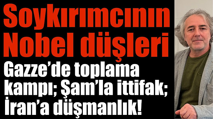 Soykırımcı‘nın nobel düşleri… Gazze’de toplama kampı; Şamlı ittifak; İran’la düşmanlık…