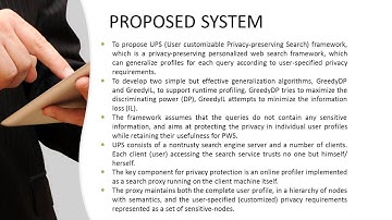 Supporting Privacy Protection in Personalized Web Search