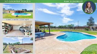 Charming Country Living on 2 Acres in Abilene, TX | Pool, Greenhouse, Stable & More