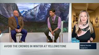 Why You Should Visit Yellowstone in Winter: AMHQ Segment on Weather Channel