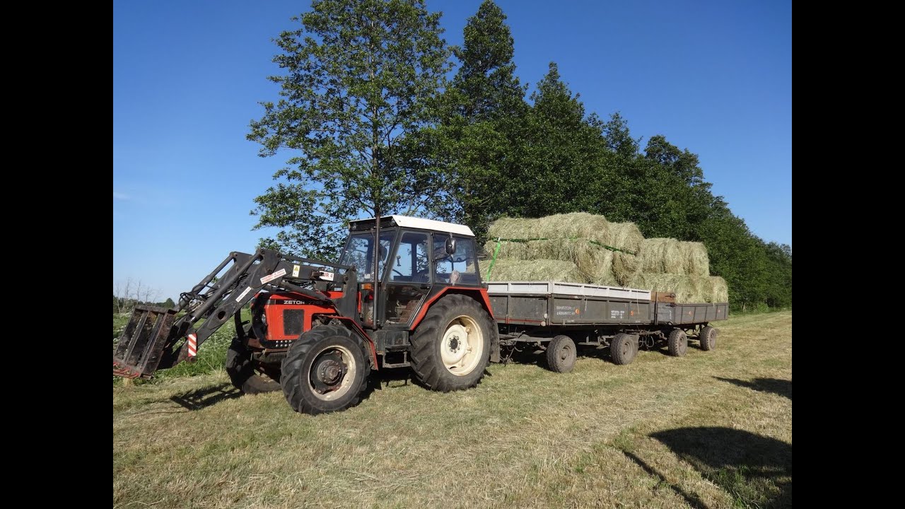 Sianokosy 2015 Zetor Ursus