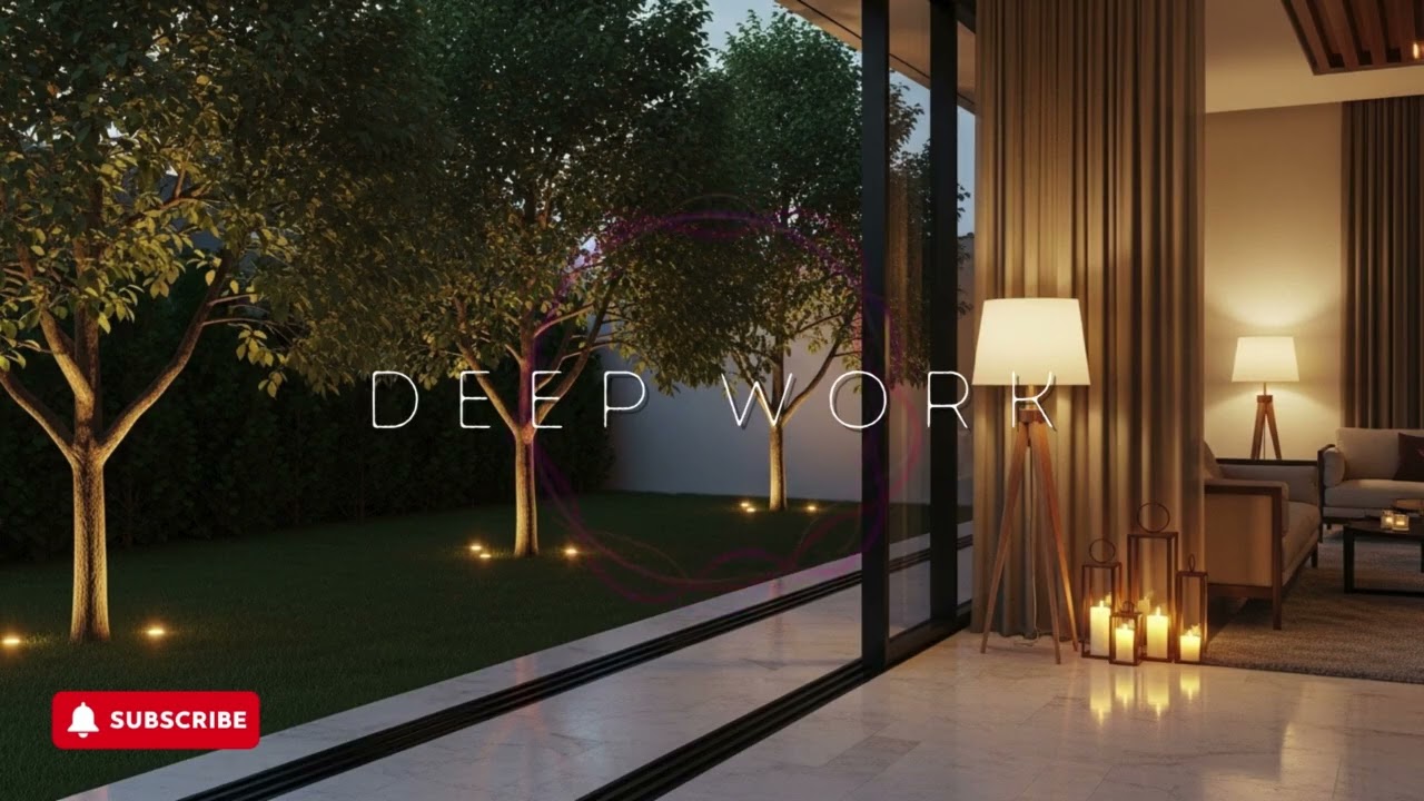 Minimalist Workspace Ambience | Calm Instrumental Music for Productivity