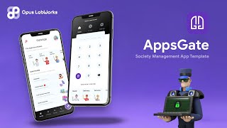 4 App Template | Society Security App | Security Guard App | Society Management App | AppsGate screenshot 1