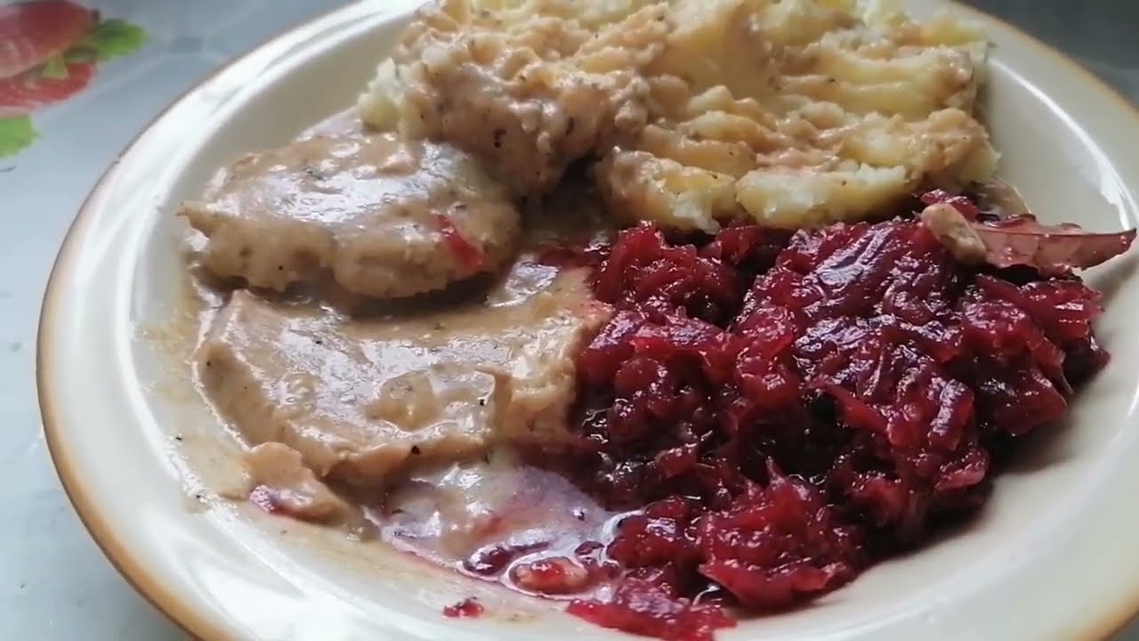 Schab w sosie duszony w szybkowarze.