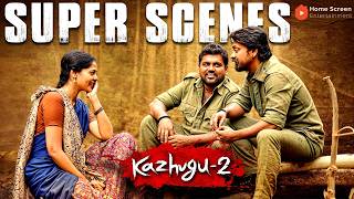 Kazhugu 2 Best Scenes | Survival Level: Accidental Heroes of Forest Labours.!! | Krishna | Bhaskar