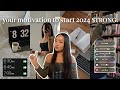 How to start 2024 successfully 2024 goal setting healthy habits reinvent yourself  mindset