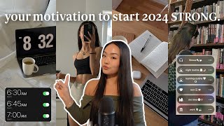 HOW TO START 2024 SUCCESSFULLY: 2024 goal setting, healthy habits, reinvent yourself, \& mindset!