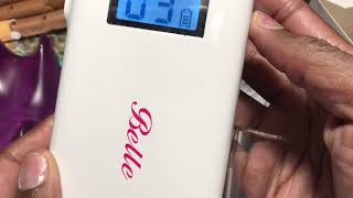 My review on the BELLE PORTABLE/RECHARGEABLE NAIL DRILL