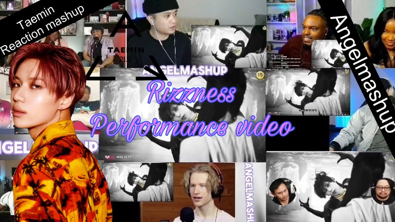 Taemin rizzness performance video reaction mashup - YouTube