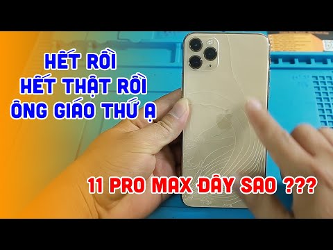Video Hướng dẫn thay nắp lưng iPhone 11 Pro Max đầu tiên tại... - youtube