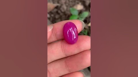 Ruby Yên Bái màu đẹp khối cao #love #travel #gem