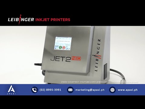 Leibinger JET2 NEO - Leibinger Inkjet Printers - APASI PH