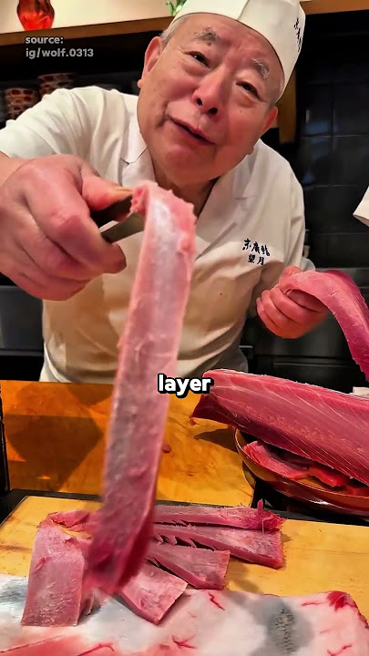 This Tuna Peels Like Paper