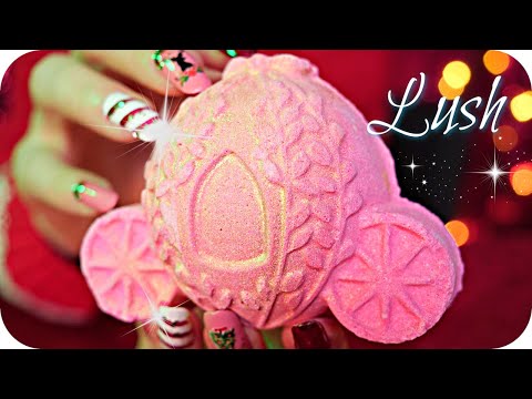 ASMR Lush Unboxing ✨ Scratching, Gentle Glass Tapping, Close Up Ear to Ear Whispering, Show & Tell 💘