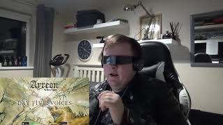 Day five, Voices, Ayreon, Reaction