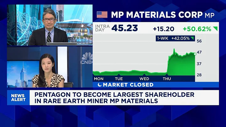 Pentagon invests in MP Materials, guarantees floor price for rare earth minerals