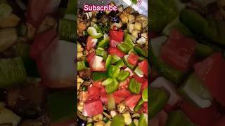 winter special yummy & quick Brinjal, Tomato and Capsicum fry../beigan recipe/capsicum,tomato recipe