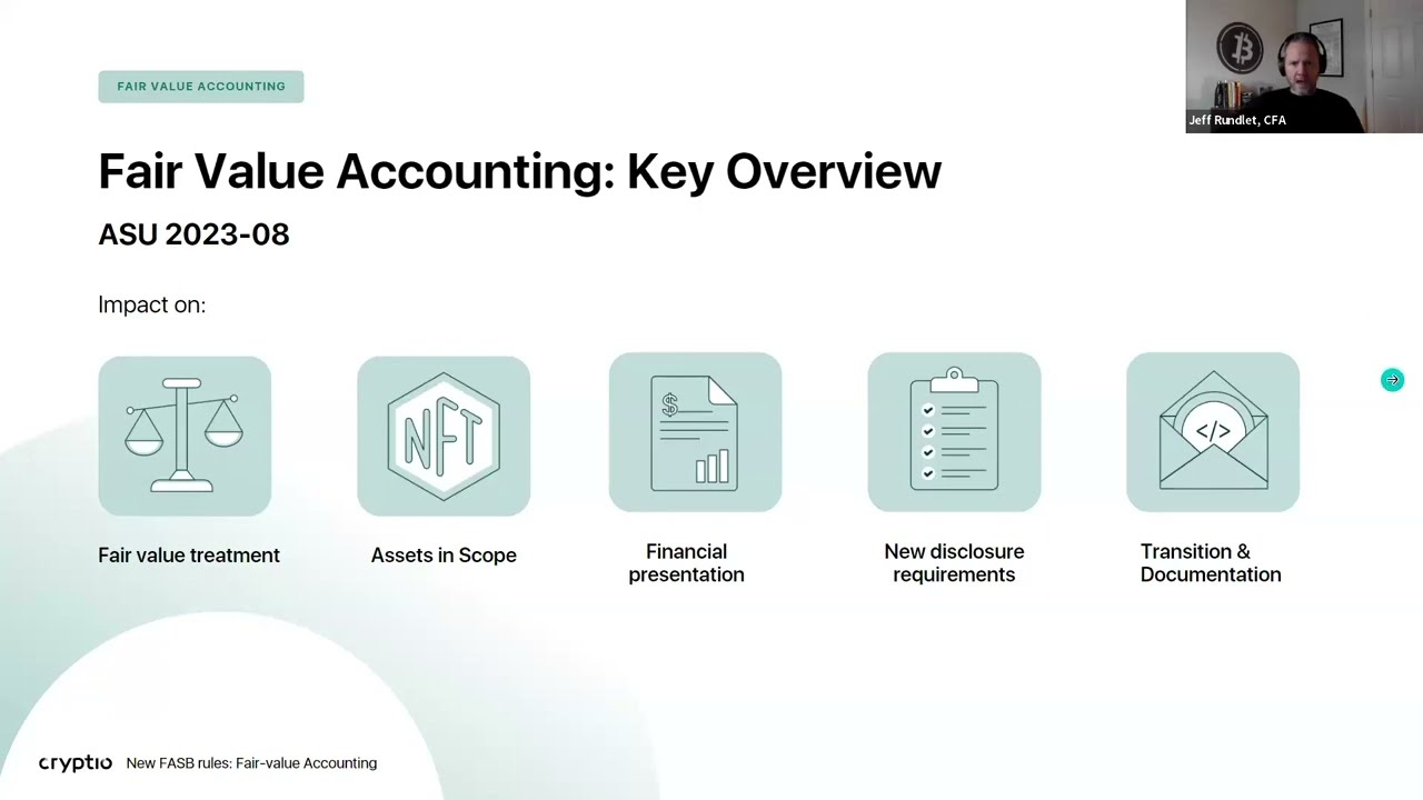 Digital Asset Fair-value Accounting and Reporting (New FASB Rules) | Cryptio