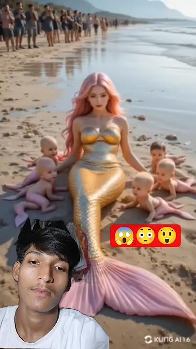 Download lagu 😱Mom Mermaid with Babies #animation# mermaidmom#mermaid #animals#cute#cartoon #fantacy#music#funny