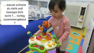 MIA dance with Vtech bear / children's toy - YouTube